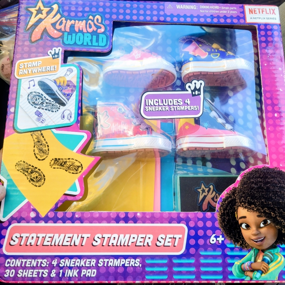 BNIB Karma's World Statement Stamper Set